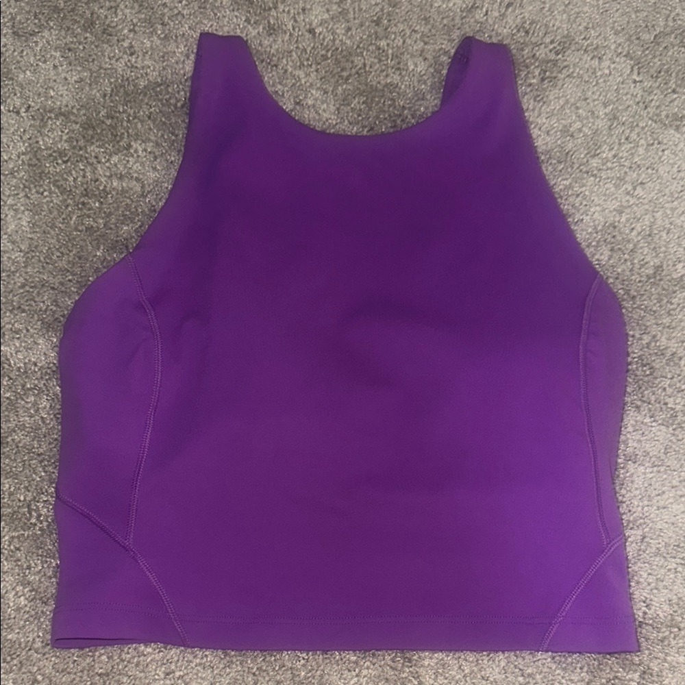 Purple Sleeveless Top
